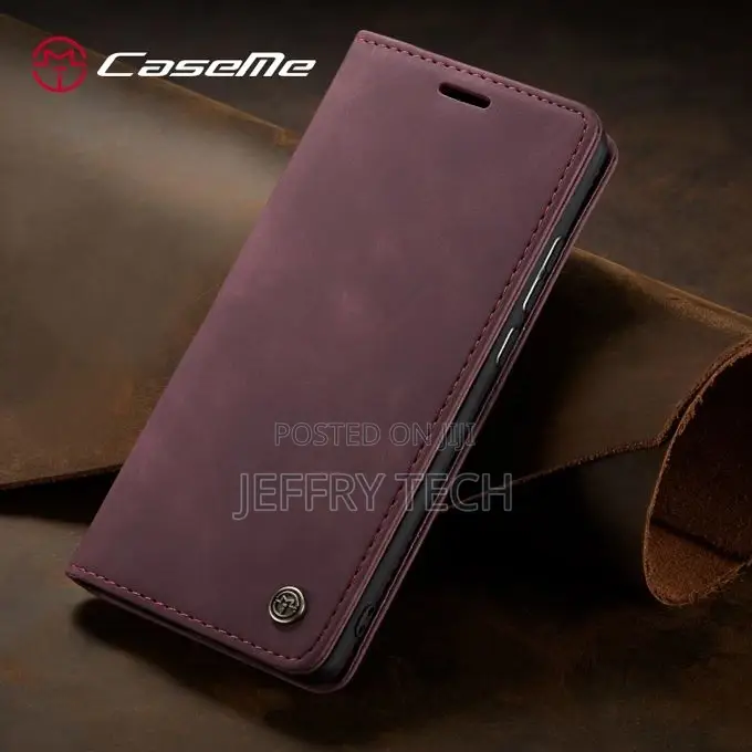 Caseme Leather Flip Case for iPhone 13 Pro Max With Pockets