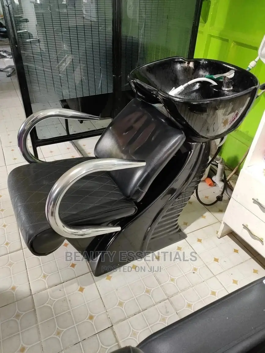 Shampoo Sink Chair Chrome
