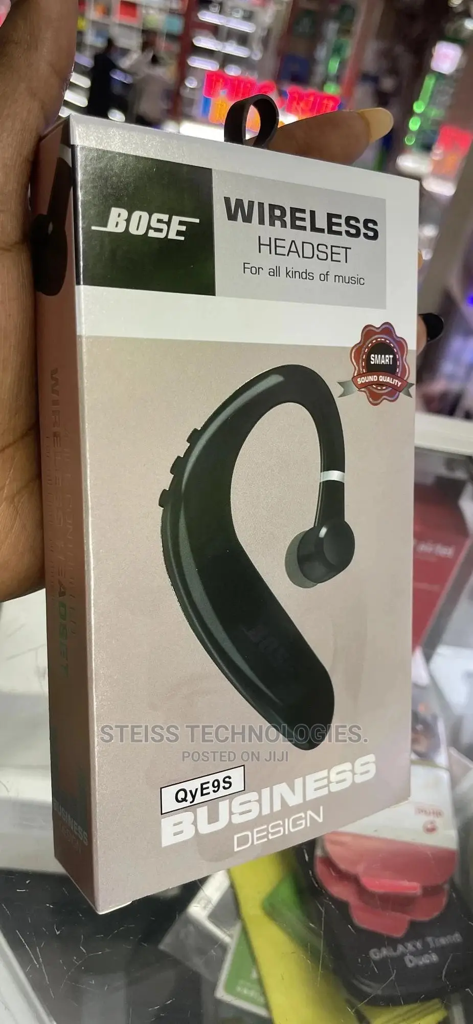Bose Wireless Headsets.