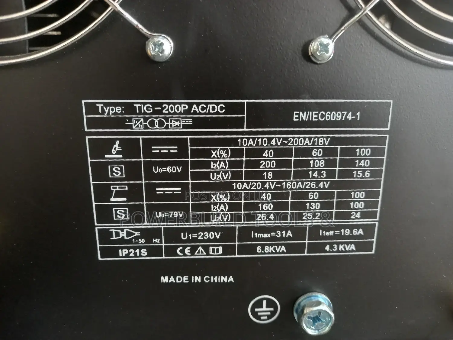 Aico Tig Welding Machine (Tig200p)