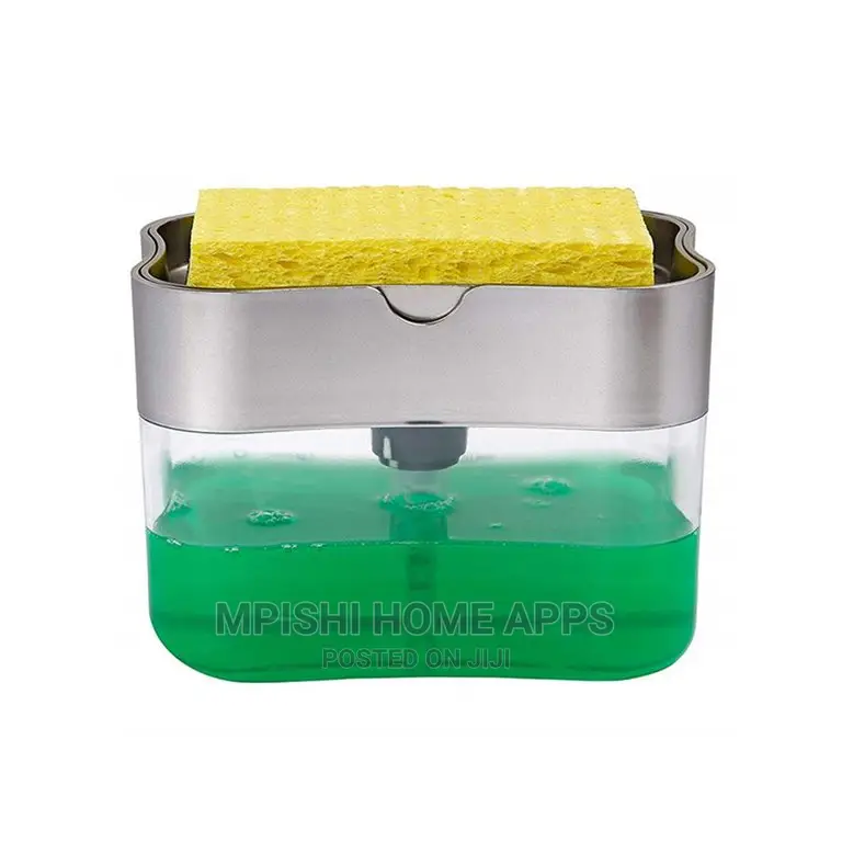 Soap Dispenser Pump With Sponge Holder