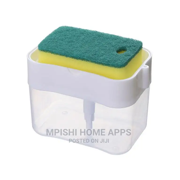 Soap Dispenser Pump With Sponge Holder