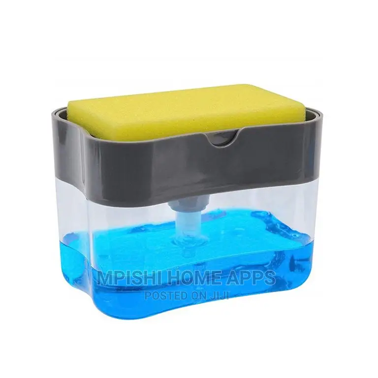 Soap Dispenser Pump With Sponge Holder