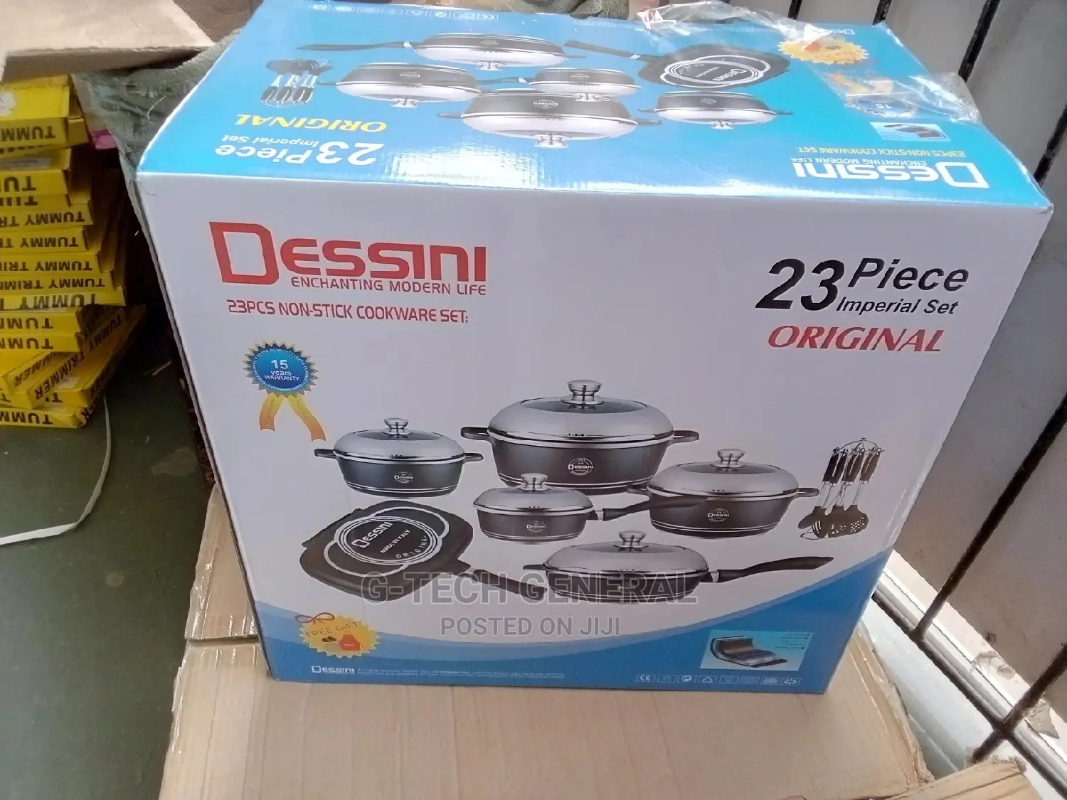 Dessini 23 Piece Non-Stick Diecast Cooking Pots