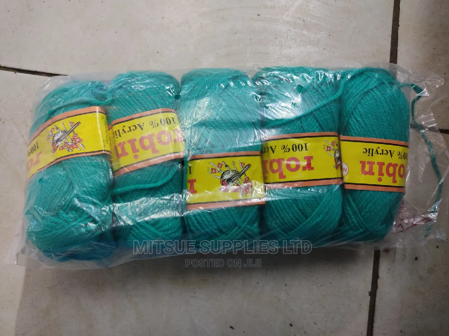 Robin Chunky Knitting/Crochet Yarn Turquoise Blue