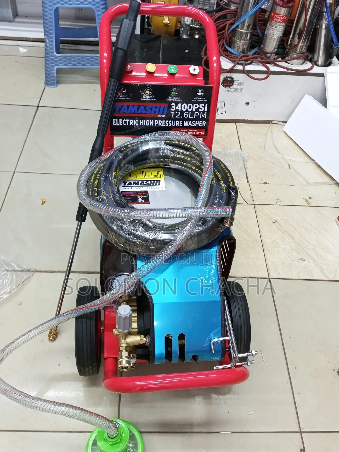 Tamashii 3400psi Electric High Pressure Washer