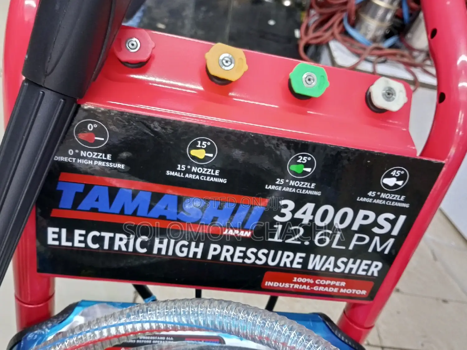 Tamashii 3400psi Electric High Pressure Washer