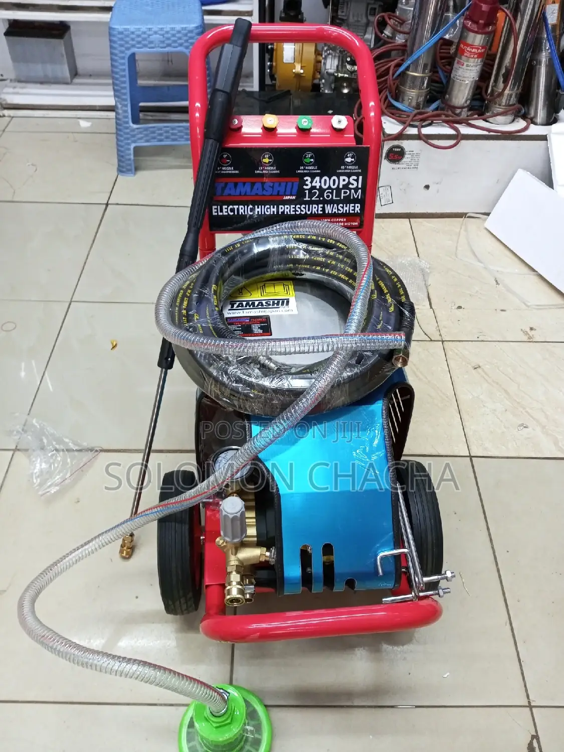 Tamashii 3400psi Electric High Pressure Washer