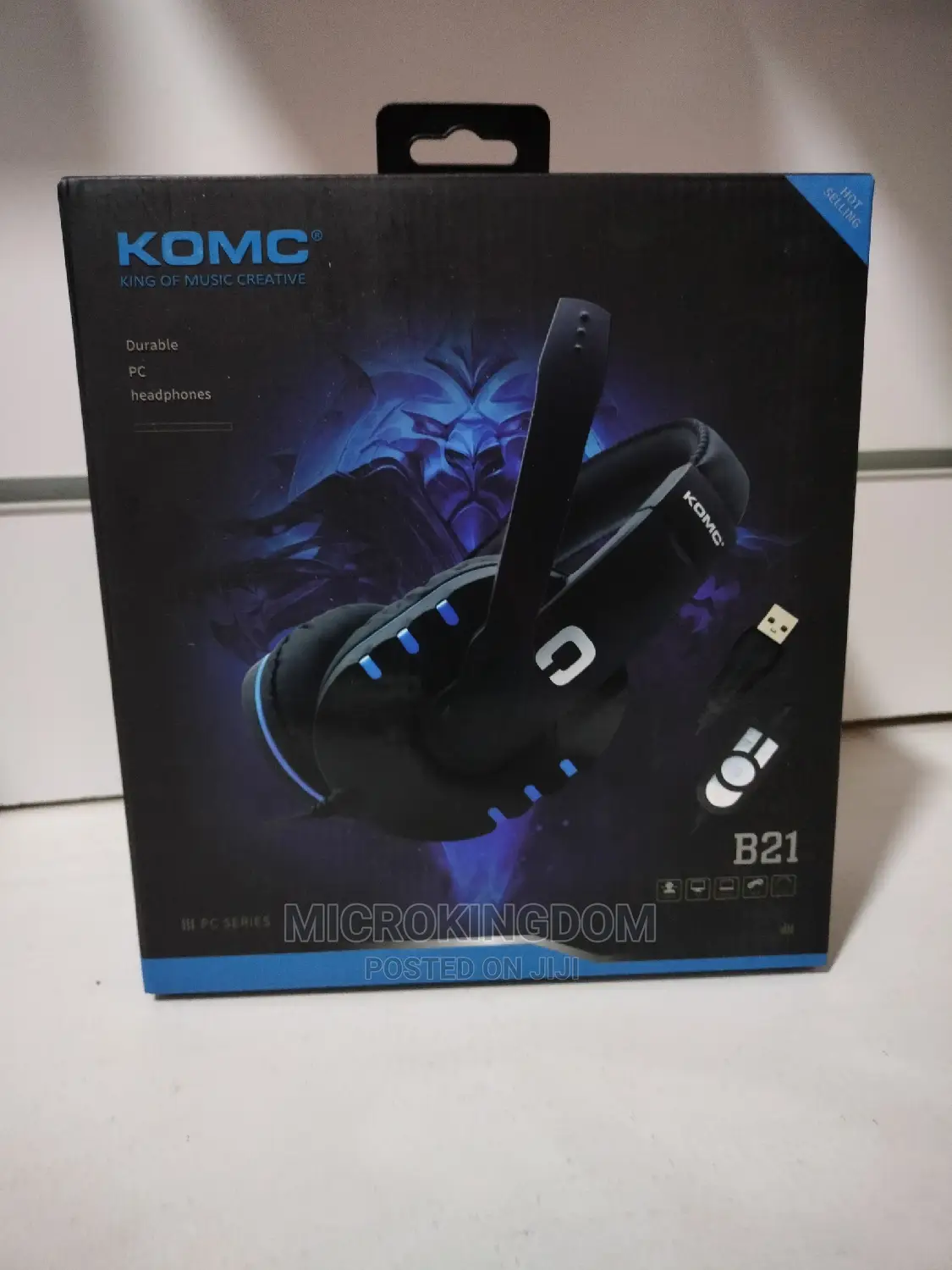 KOMC B21 Usb Headphones With Mic