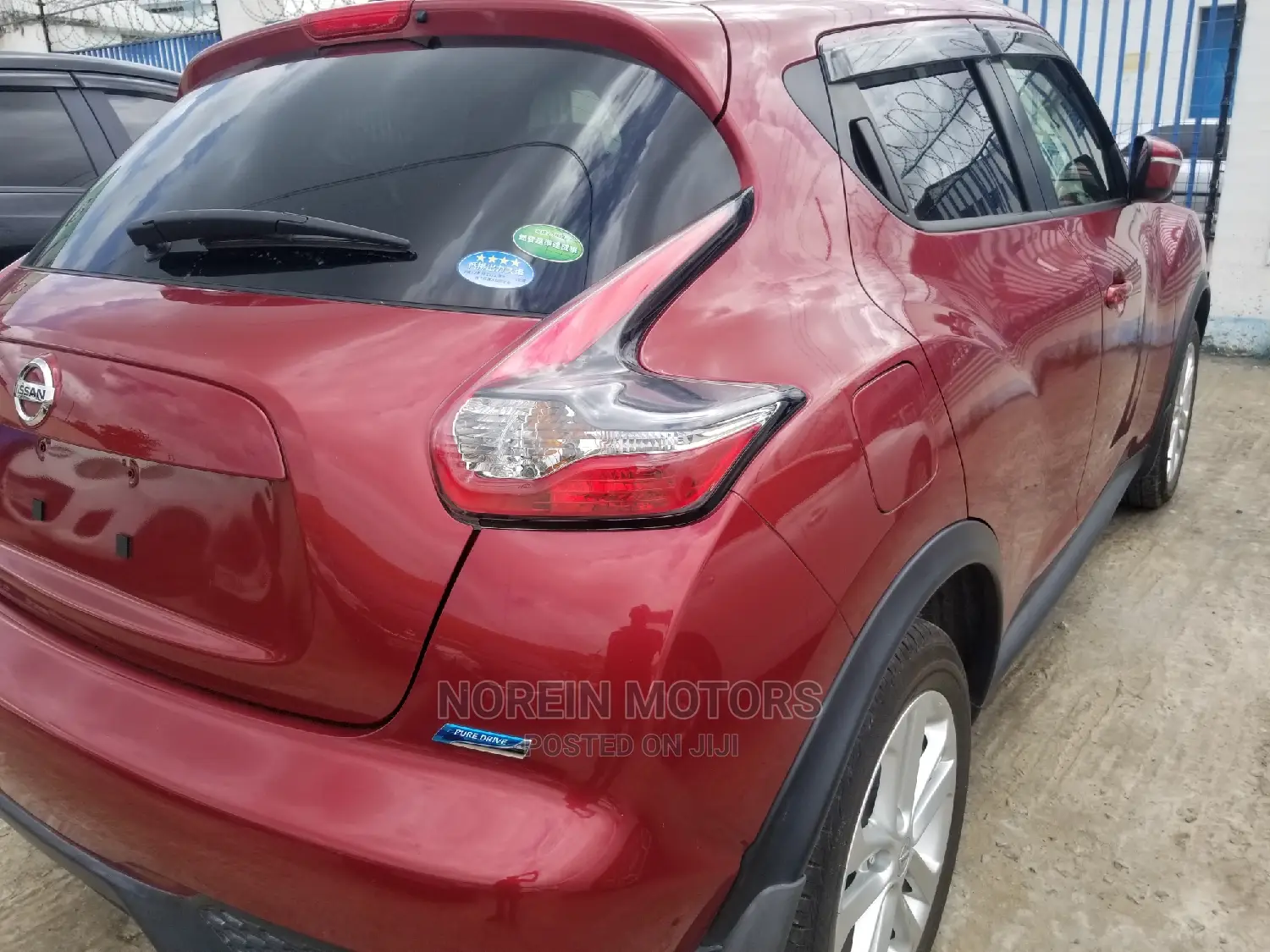 Nissan Juke 2015 Red