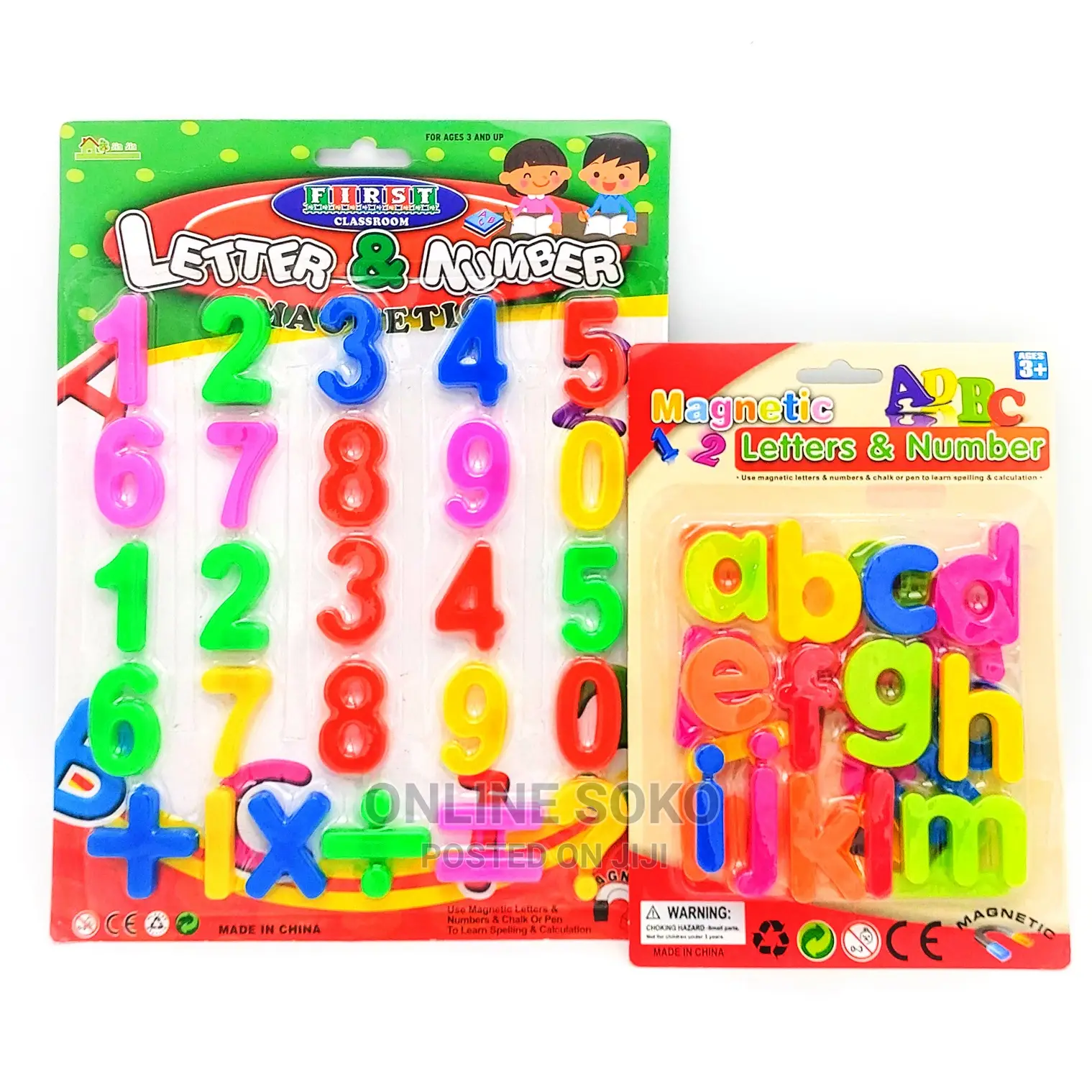 Kids Early Education Magnetic Numbers/Letters Learning Set