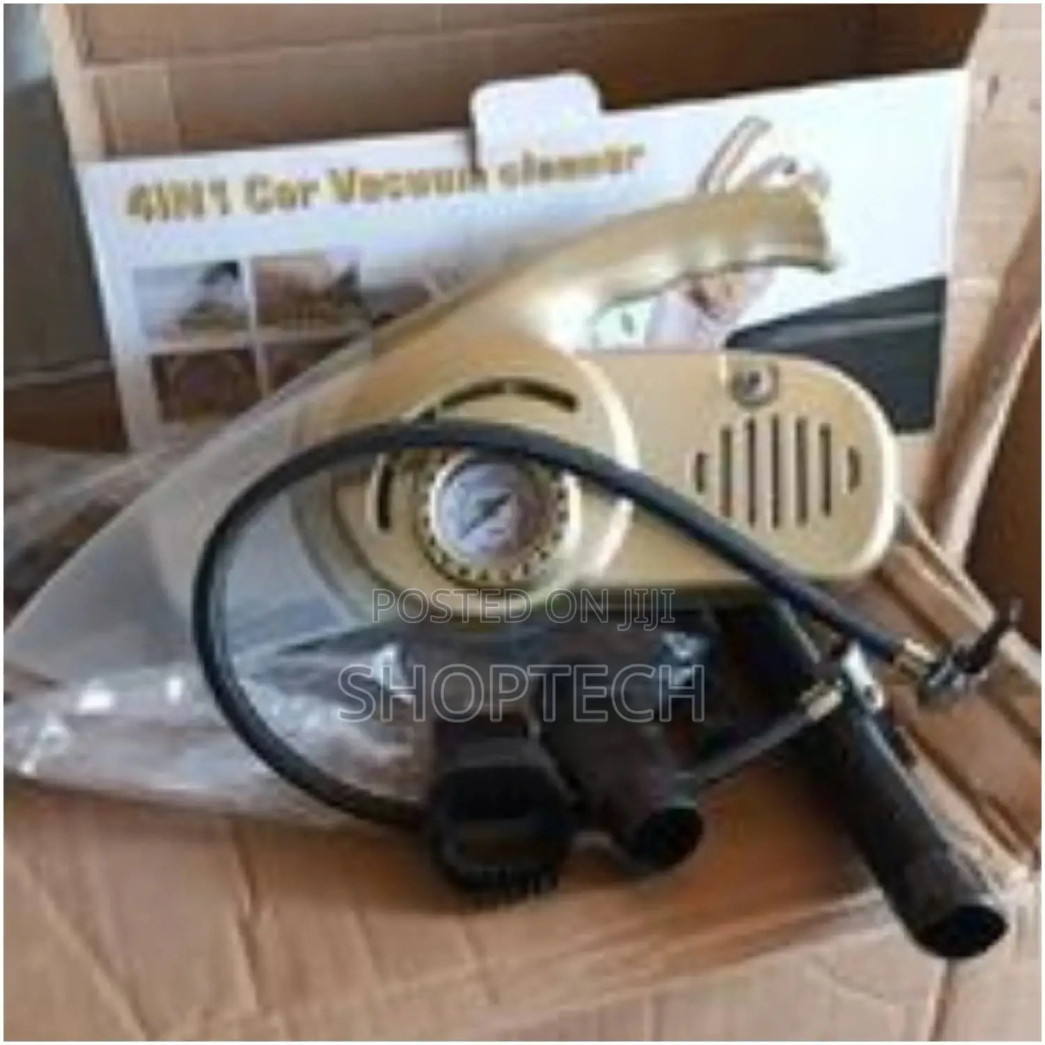 4 in 1 Car Vacuum Cleaner