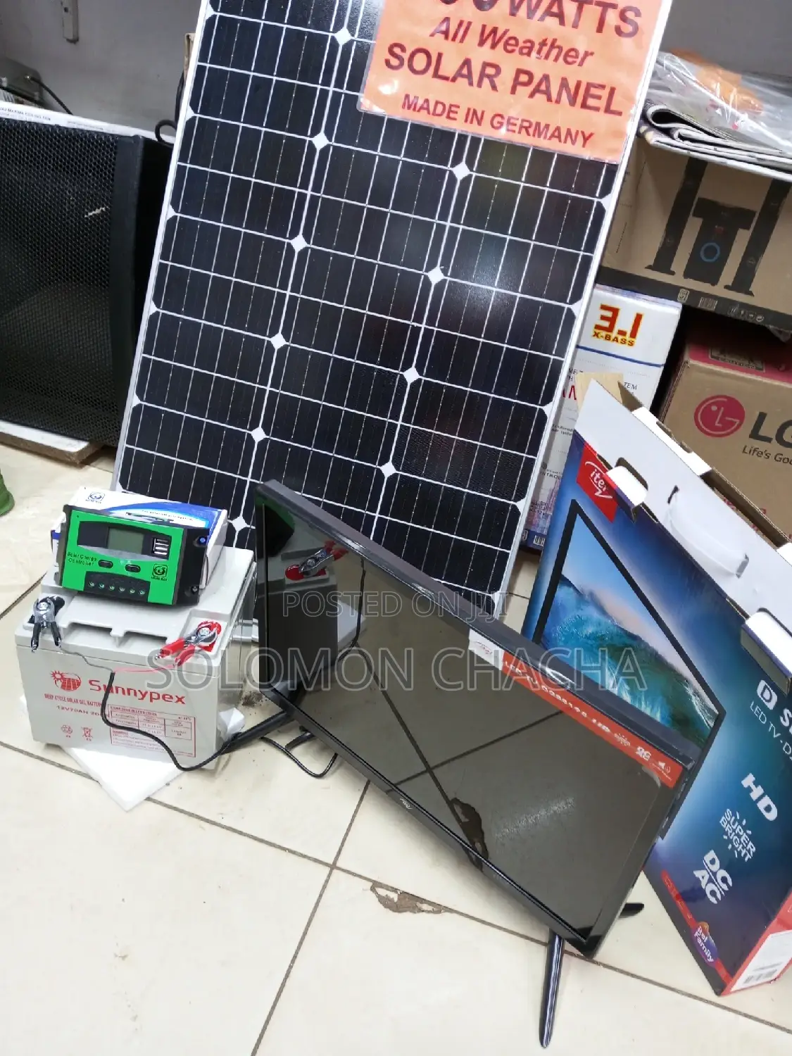 Full DC Package Tv and Solar System
