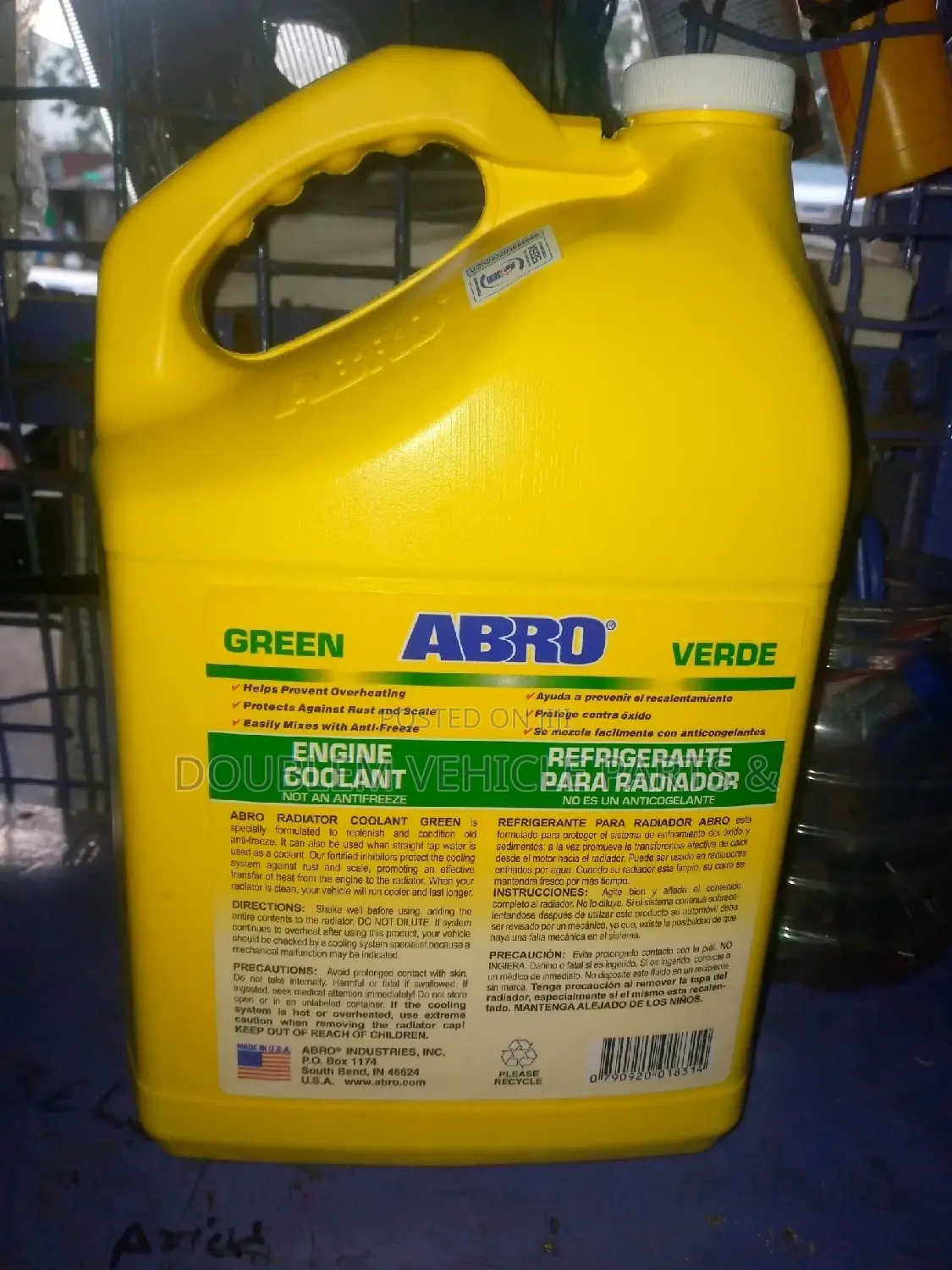 Umbro Coolant 5 Litres Green