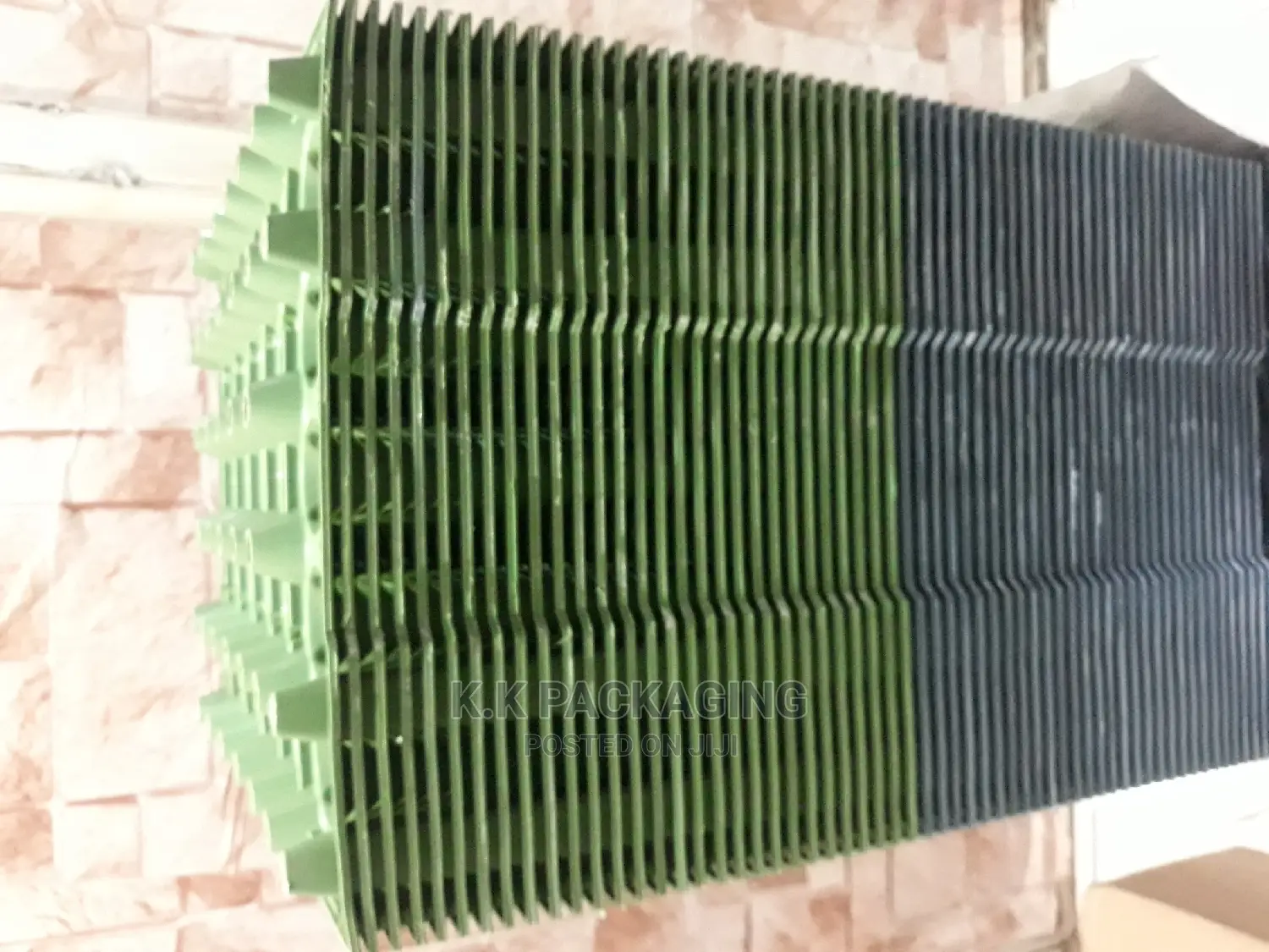 Green and Blue Egg Trays