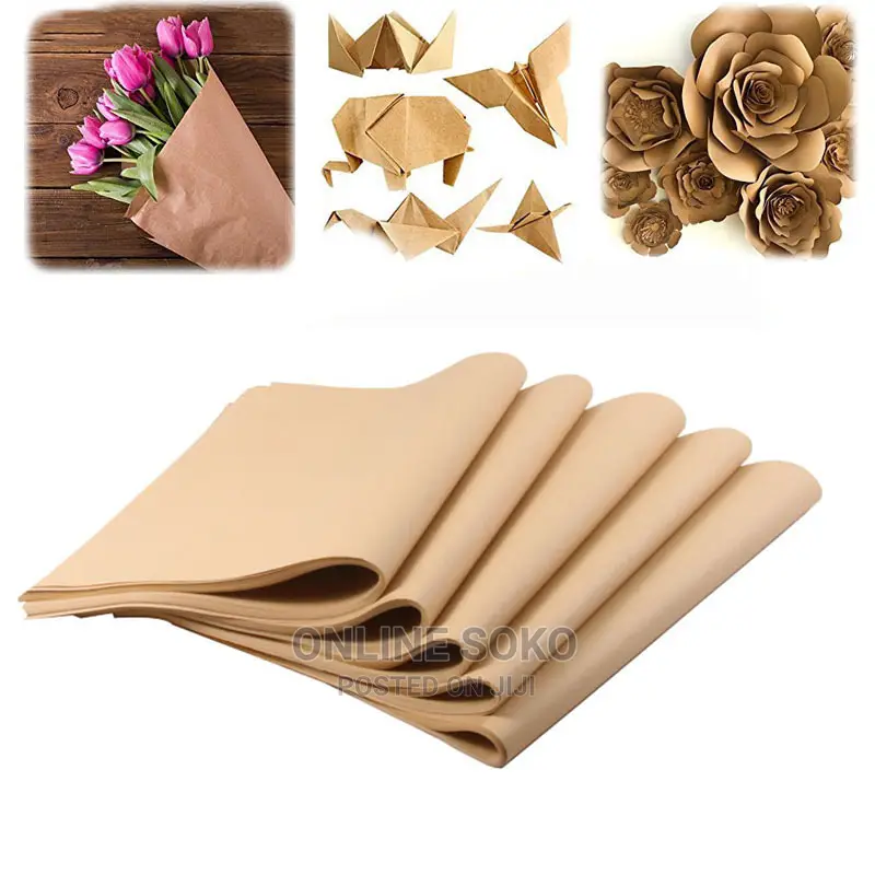 Lightweight Kraft Multipurpose Brown Paper Roll-36/18" X 180