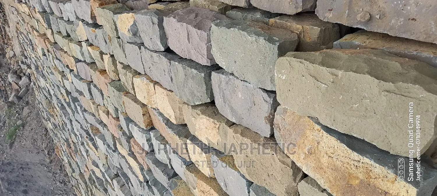 Yellow,Green Purplish and White Stones