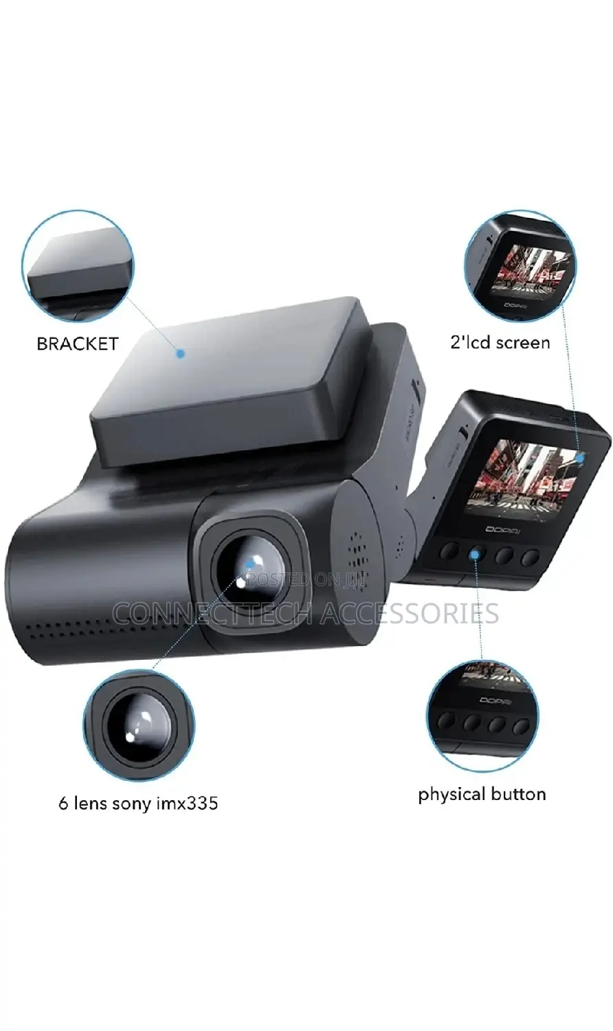 DDPAI Dual-Channel Dashcam Z40 1944P Ultra High Resolution