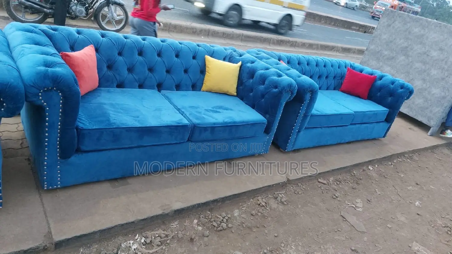 5 Seater Chesterfield Sofa