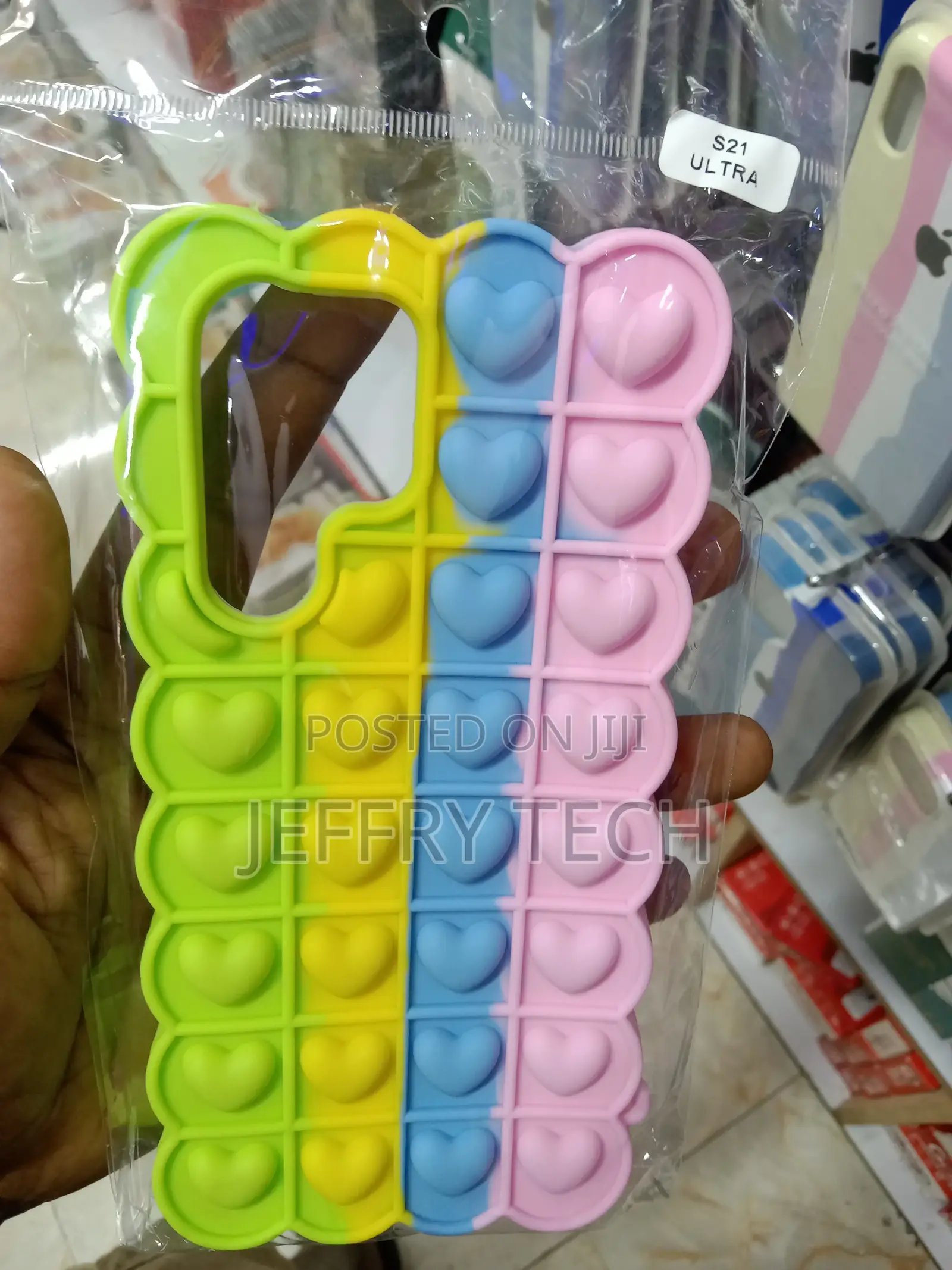 Push Bubble Pop It Case for Samsung S21 Ultra