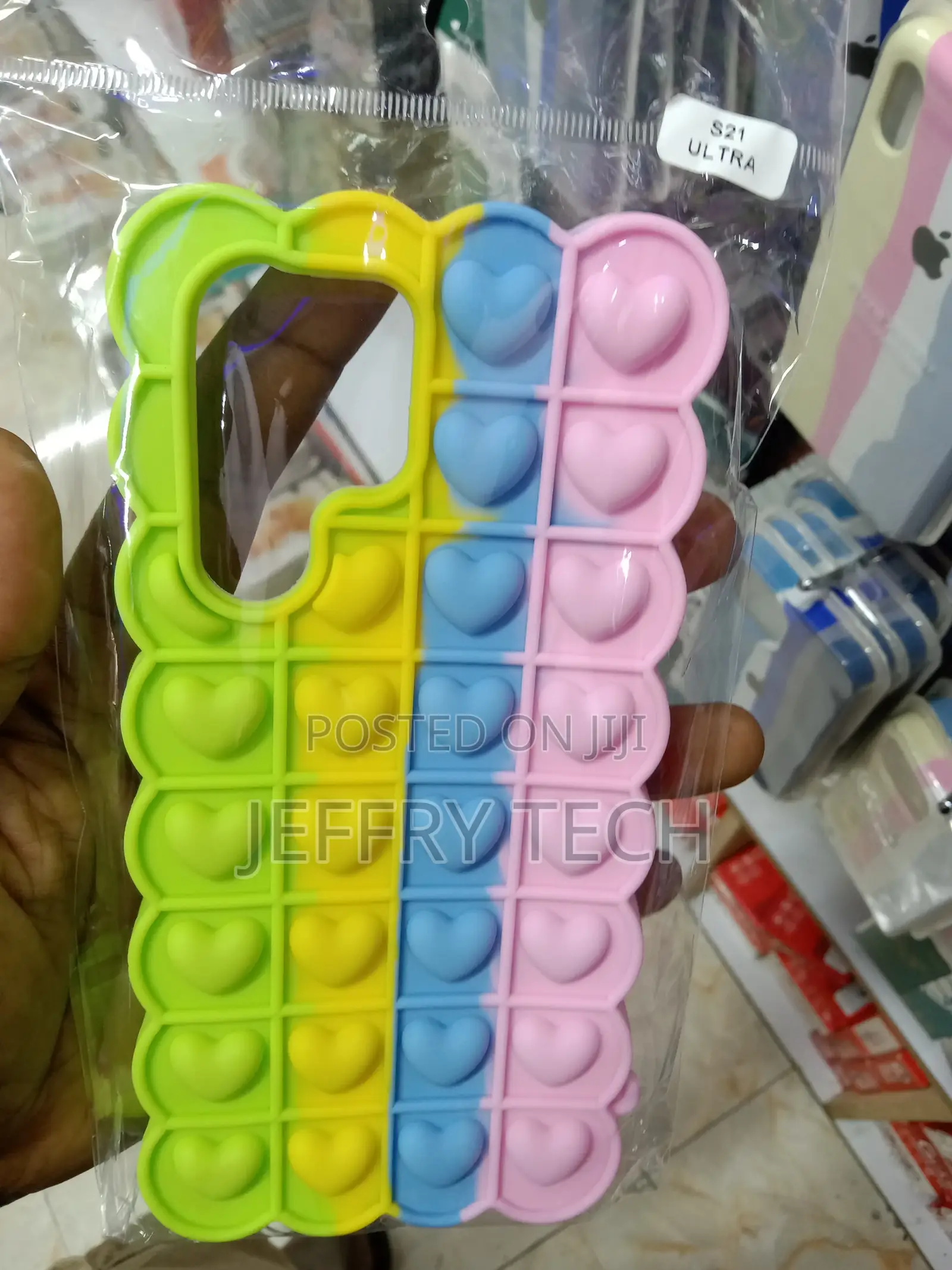 Push Bubble Pop It Case for Samsung S21 Ultra