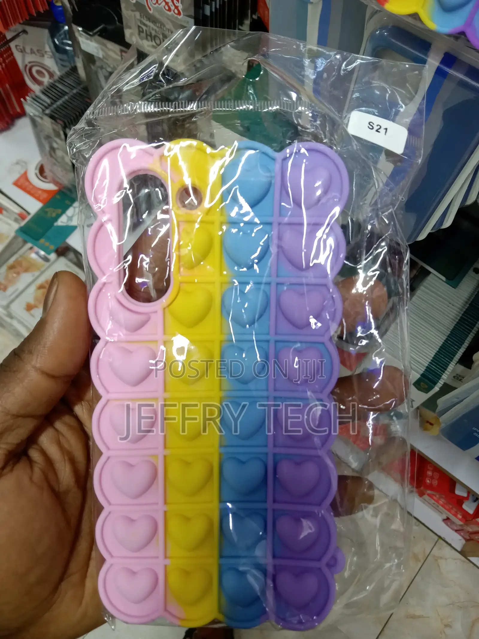 Push Bubble Pop It Case for Samsung Galaxy S21