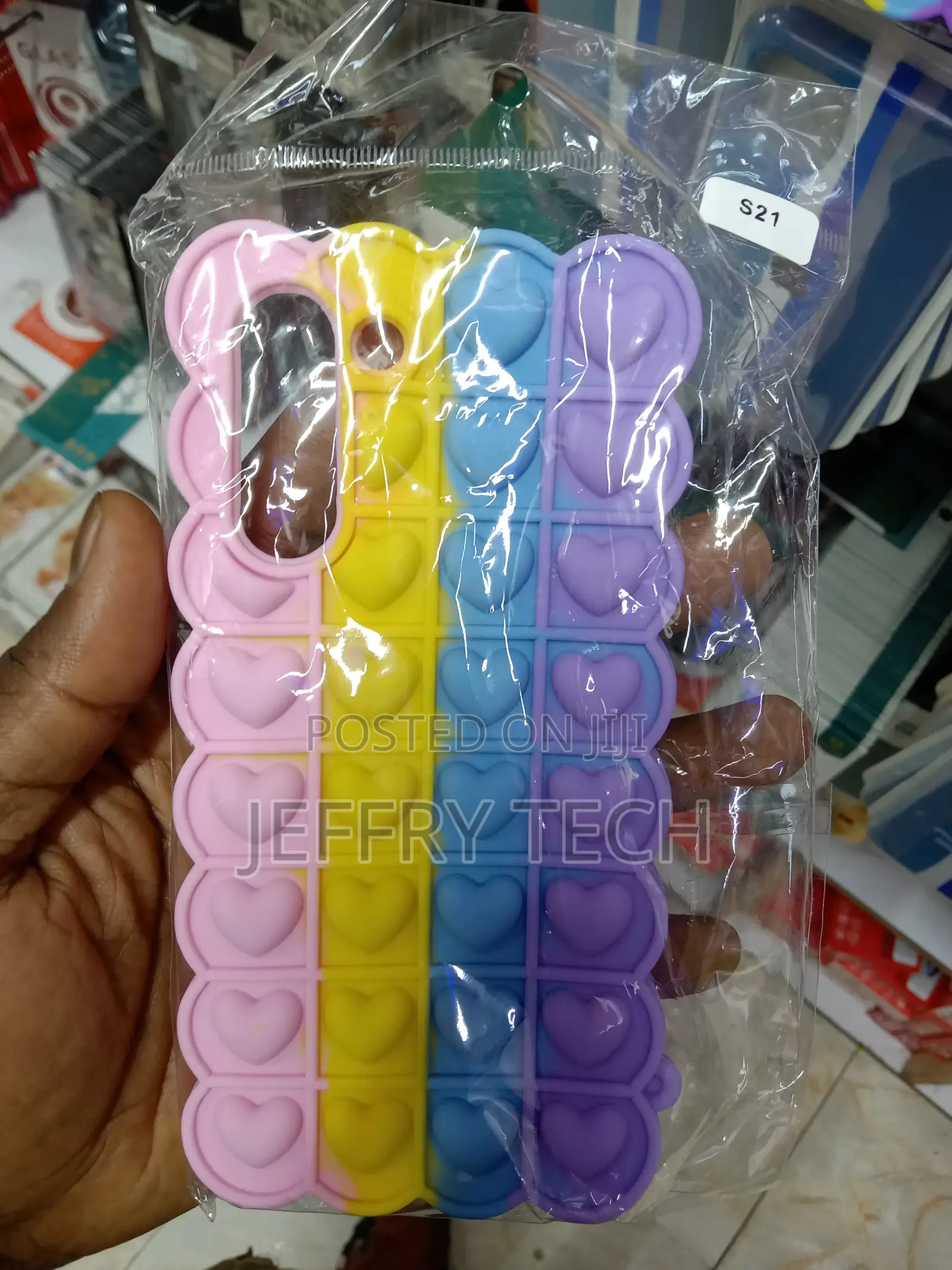 Push Bubble Pop It Case for Samsung Galaxy S21