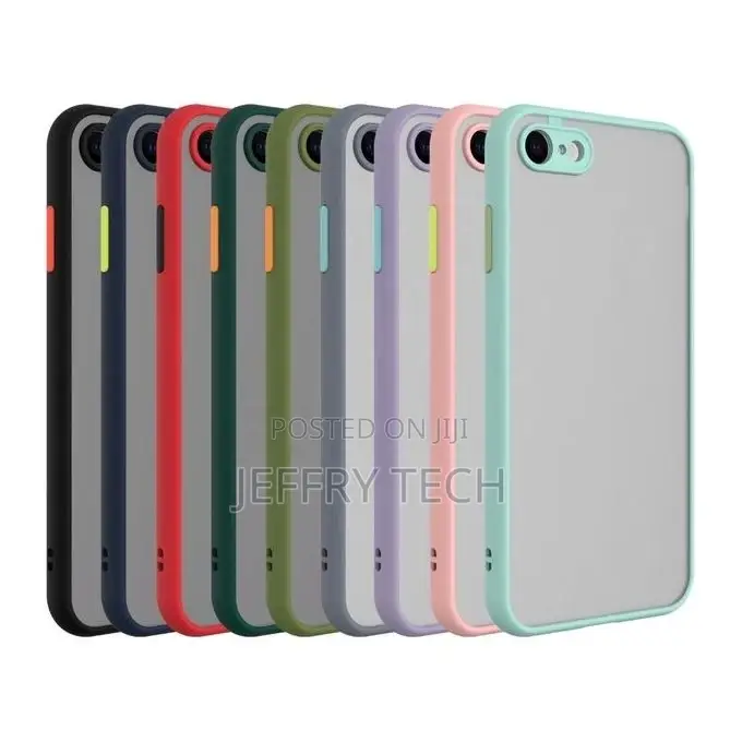 Translucent Frosted Smoke Mobile Cover for Apple iPhone 7 Ca
