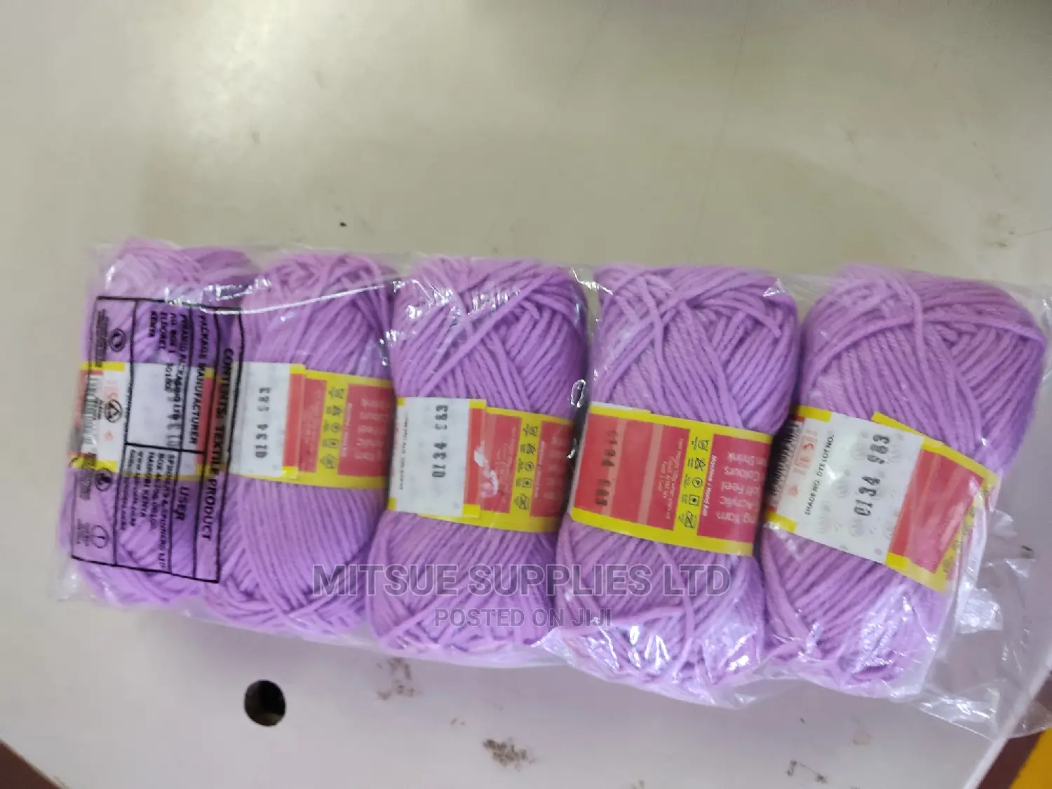 Chunky Knitting Yarn Butterfly Purple