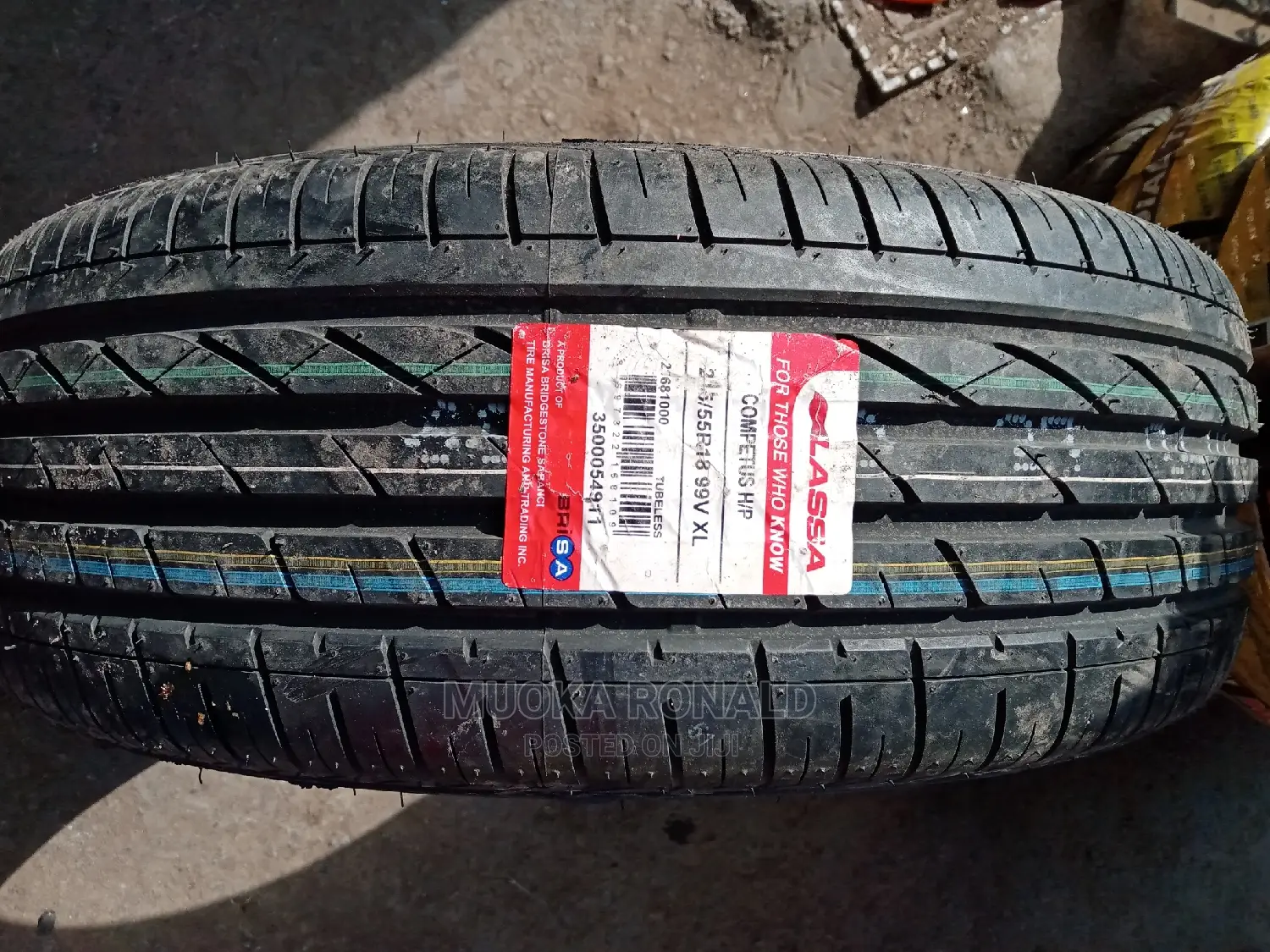 215/55r18 Lassa Tyre Made in Turkey