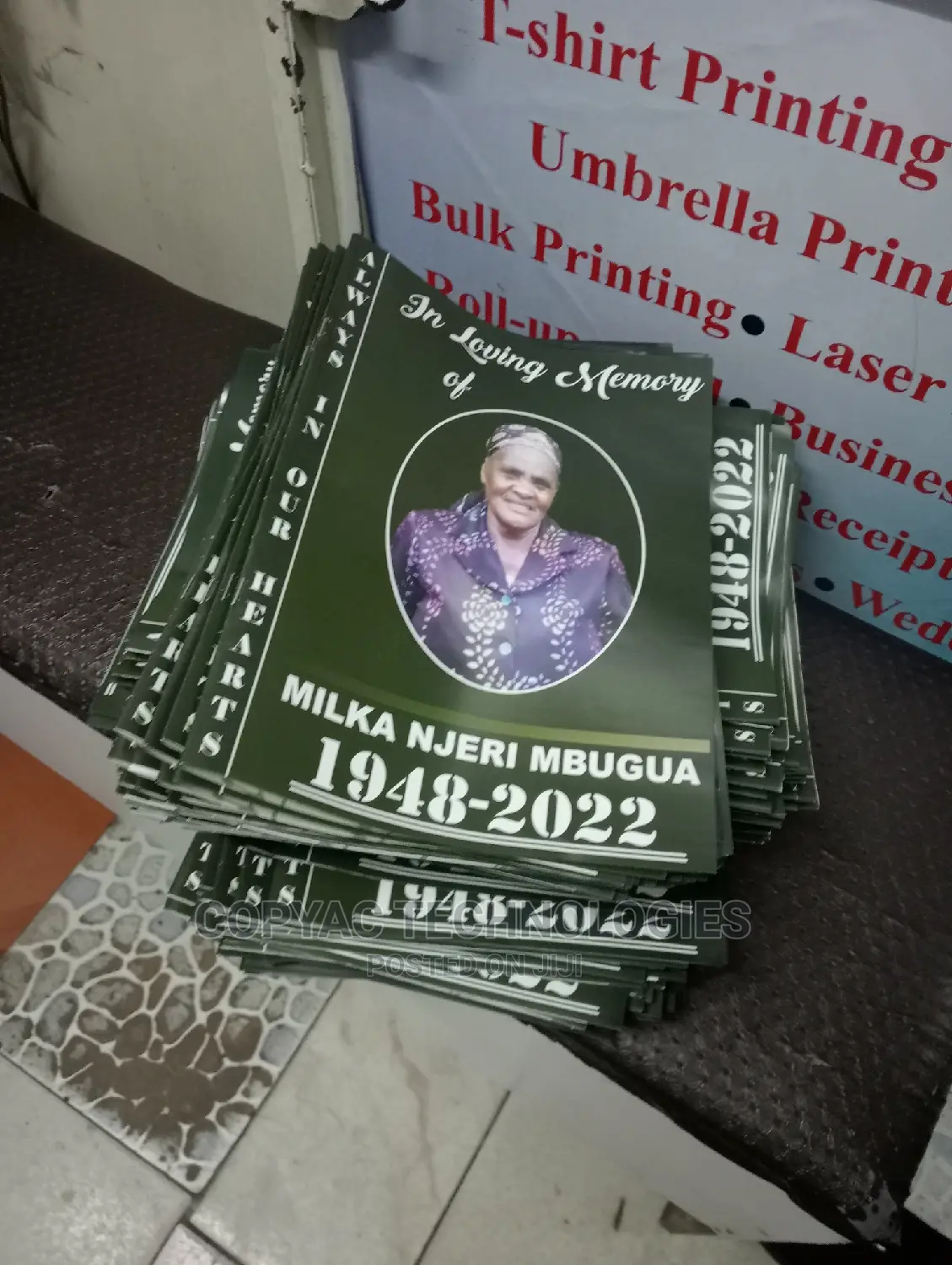 Elegant Funeral Programs Printing Services