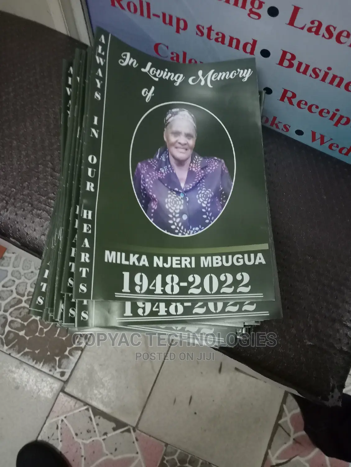 Offers on Prim Funeral Programs Printing Services