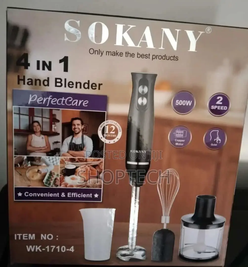 Sokany 4 in 1 Hand Blender