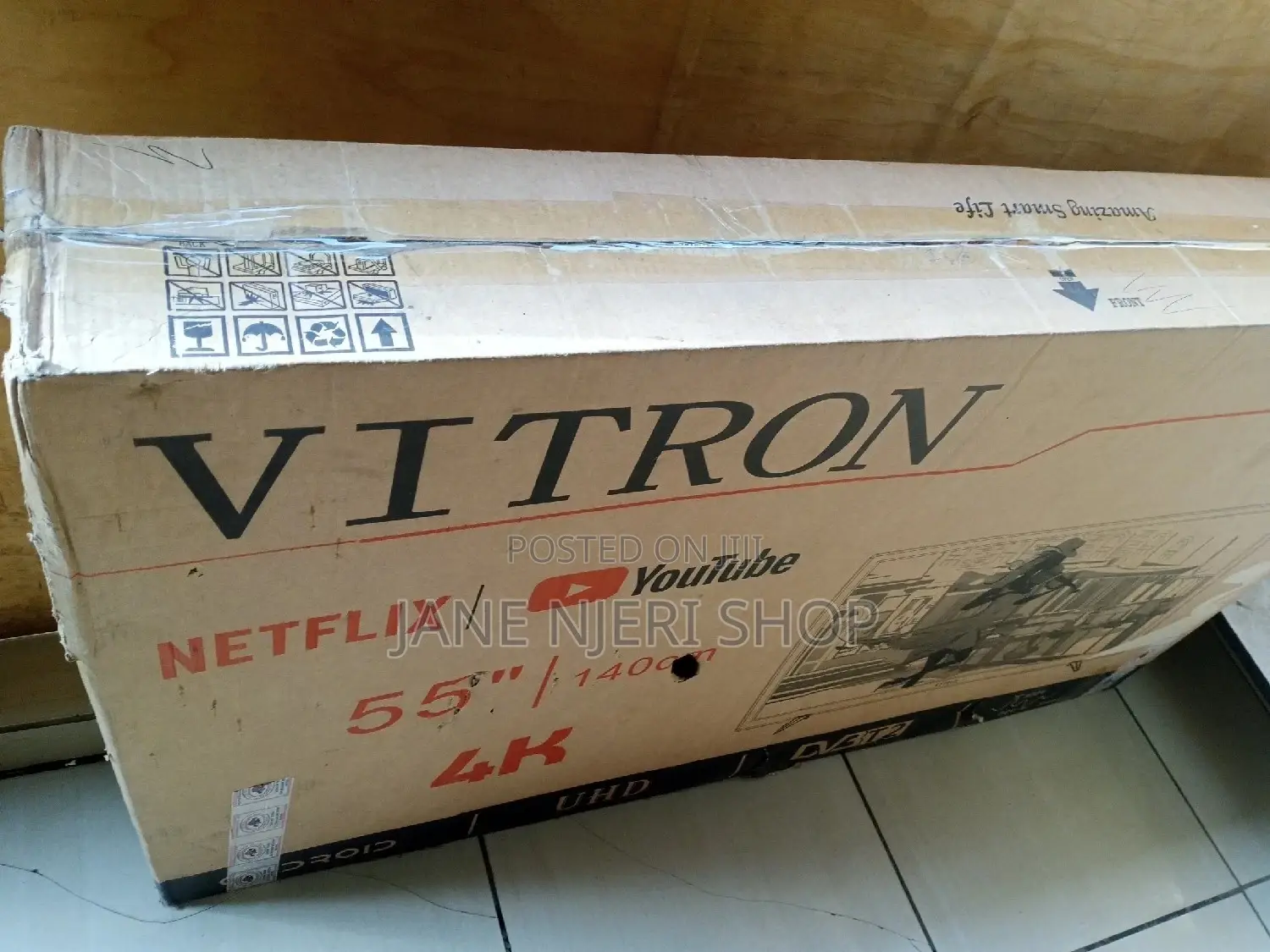 Vitron 55 Inches Smart Android Tv