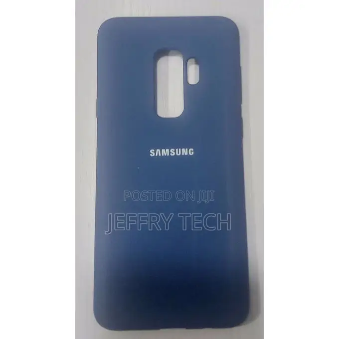 Samsung Galaxy S9 Plus Silicone Back Case Blue