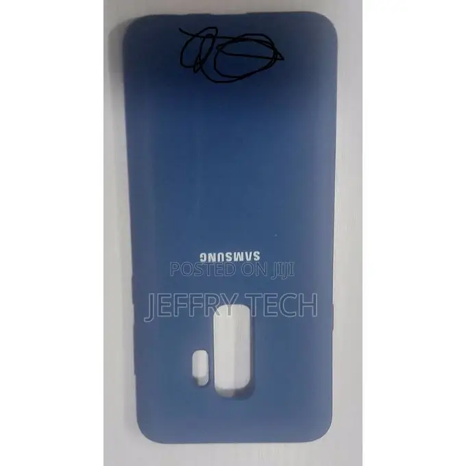Samsung Galaxy S9 Plus Silicone Back Case Blue