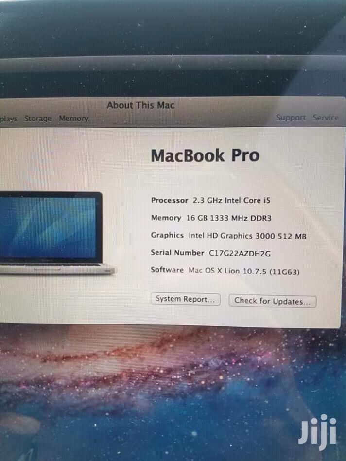 Laptop Apple MacBook Pro 4GB Intel Core i5 HDD 500GB