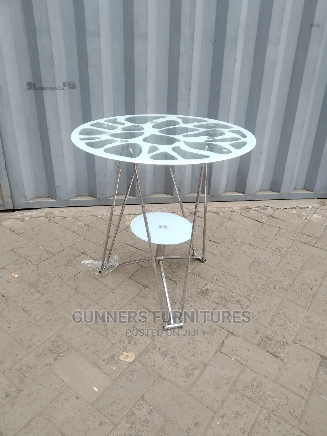 Eames Glass Table.