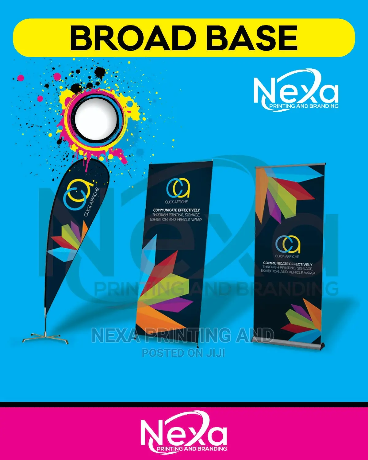 Free Standing Banners