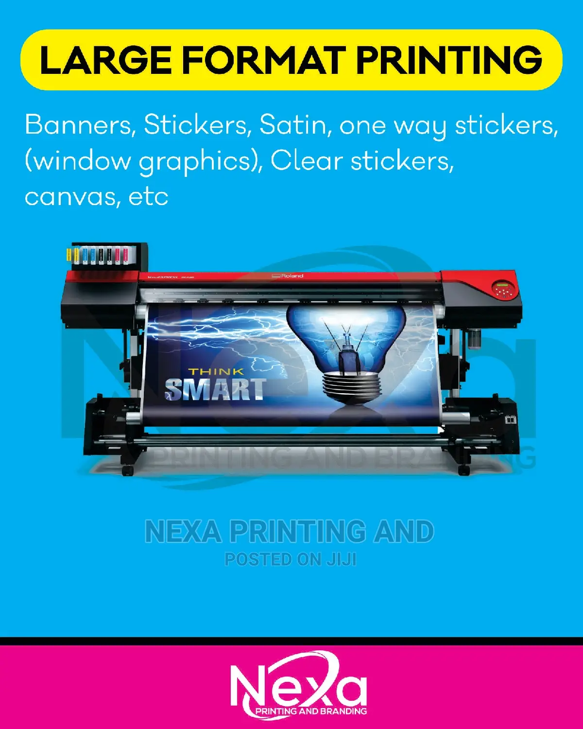High Quality Large Format Printing
