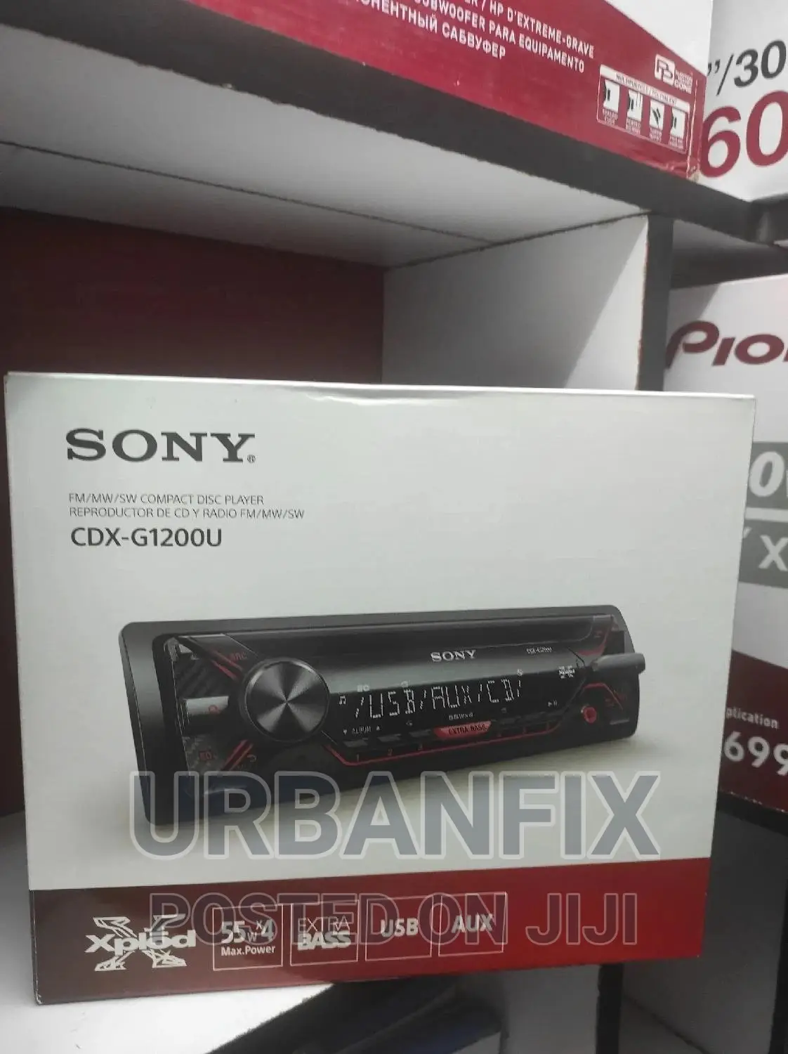 Sony CDX-G1200U Car Radio With Usb, CD