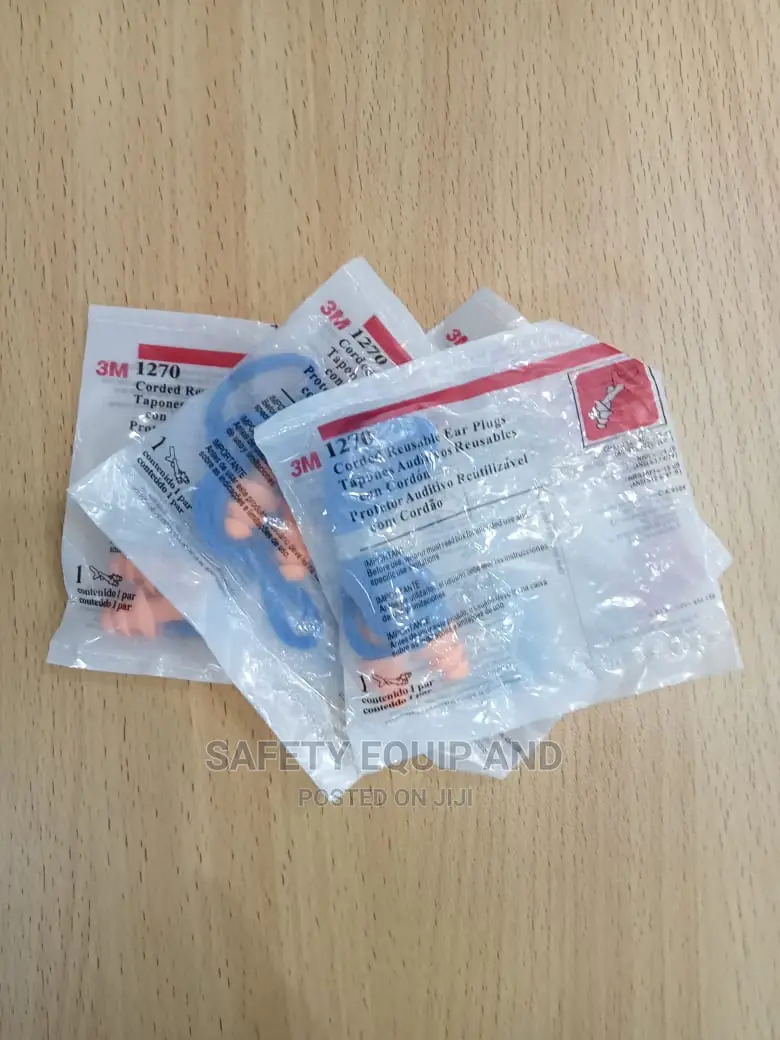 Blue and Orange 3M Ear Plugs