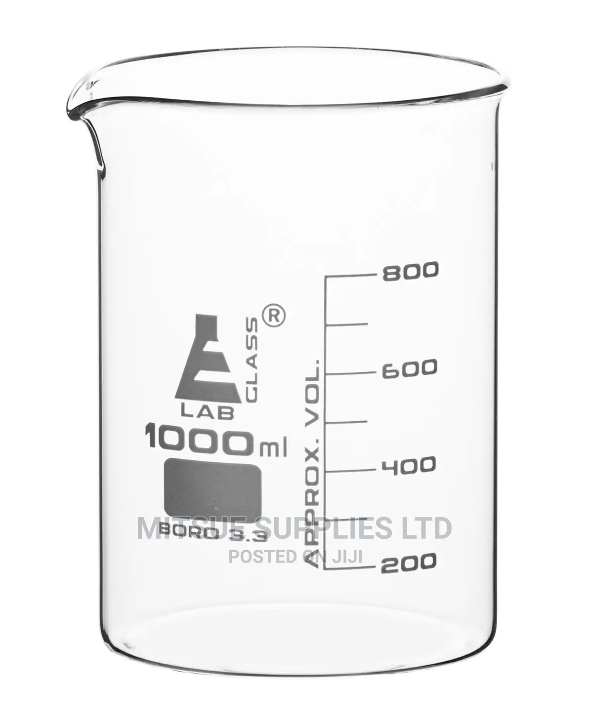 A Set Of 4 Beaker 1000 Griffchem