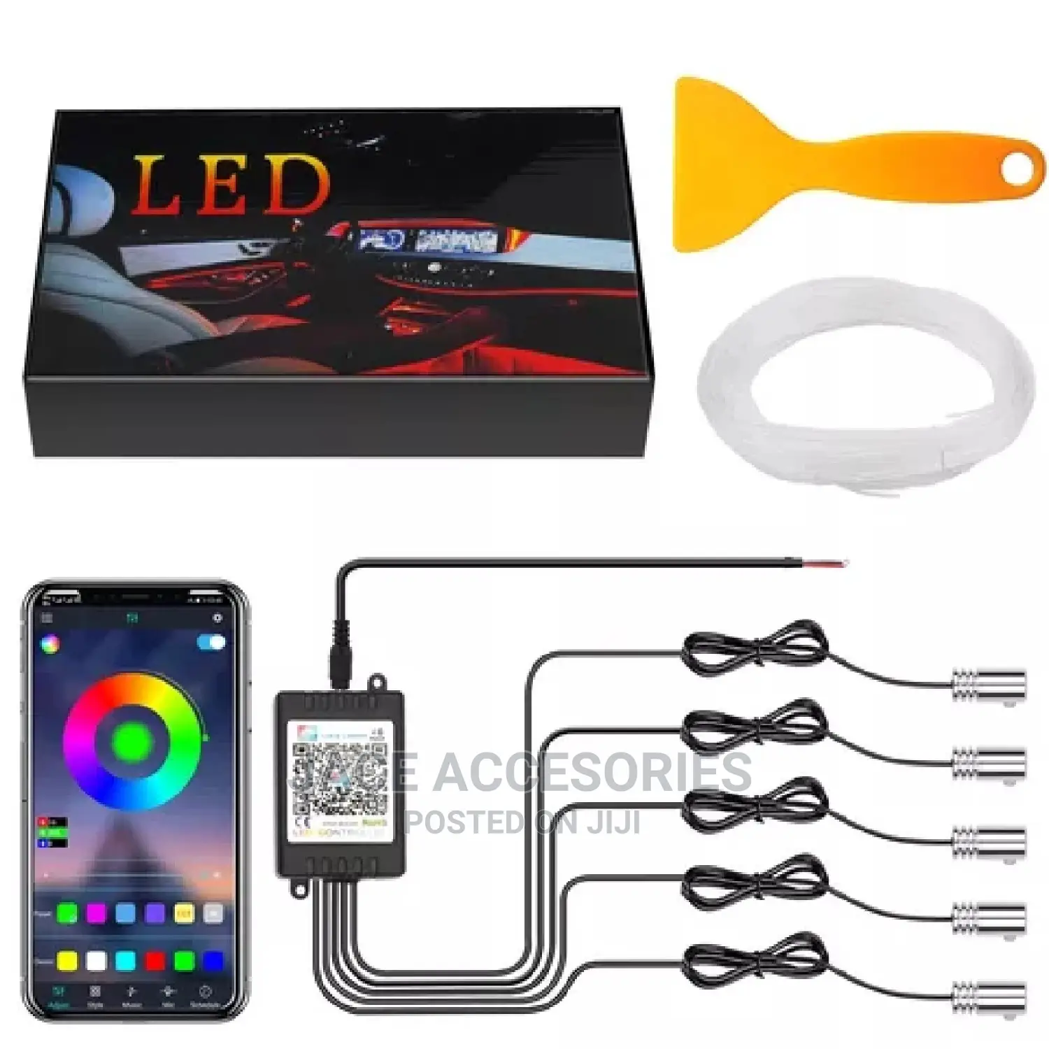 Car Interior Dashboard Ambience Lights