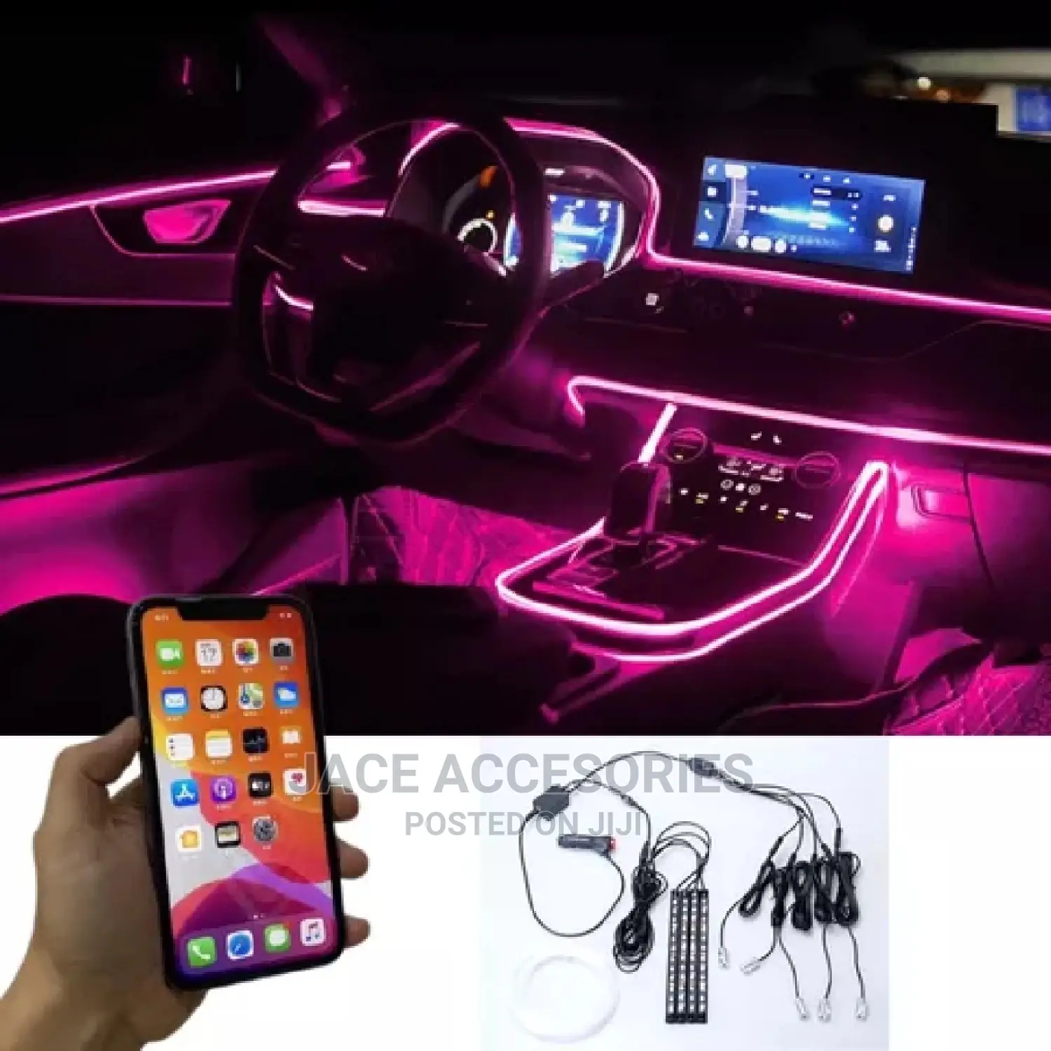 Cool Car Interior Lights App Controlled