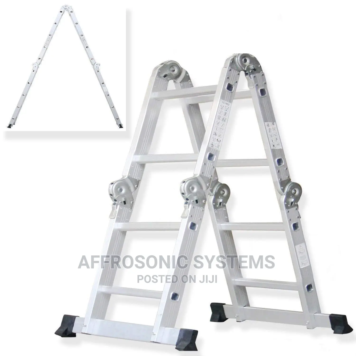 4by2 Multipurpose Alluminium Ladder