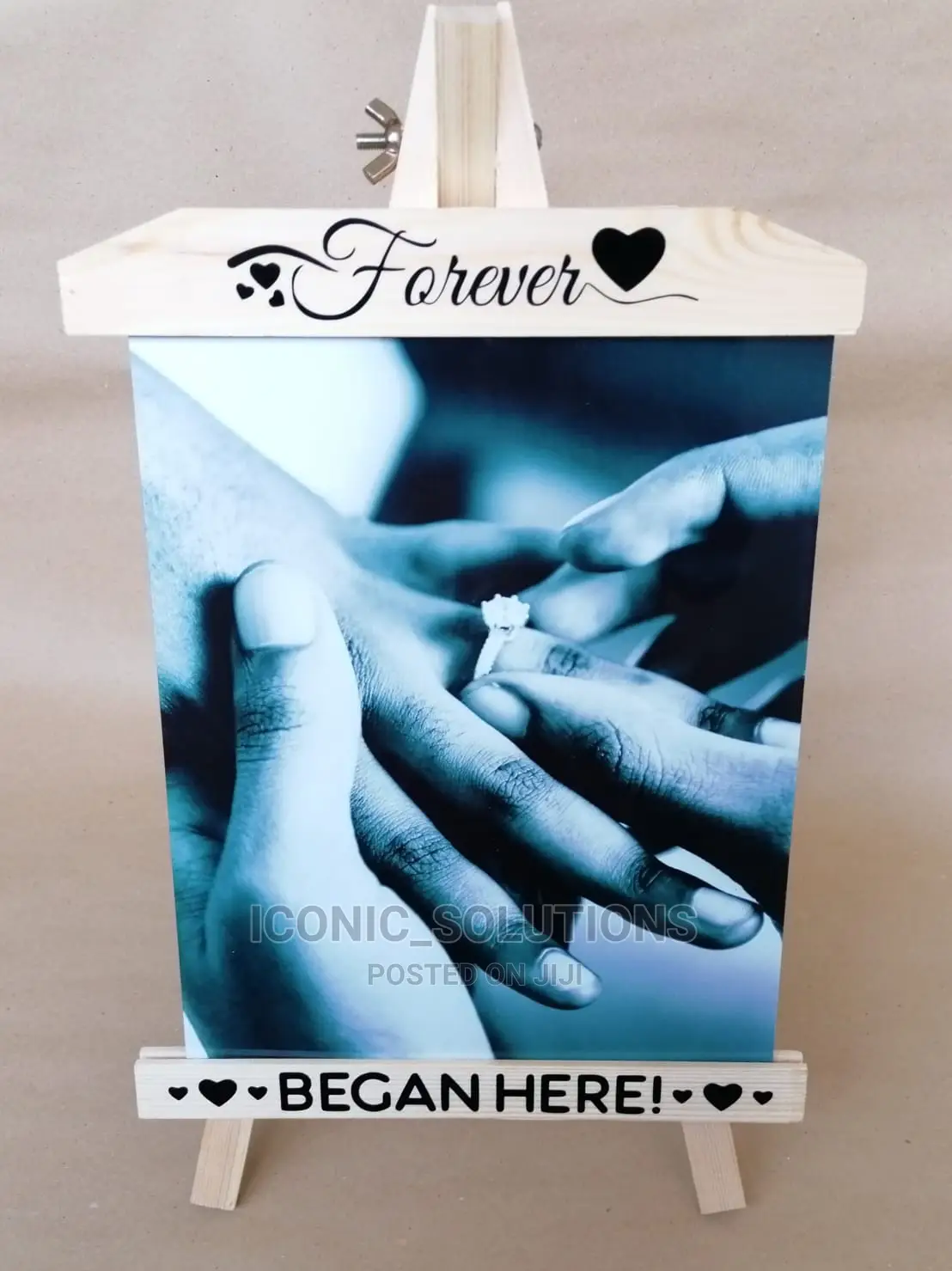 Photo Stand With Custom-Text