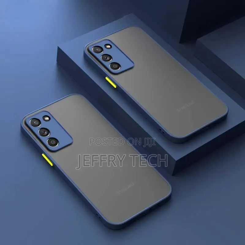 Samsung Galaxy S20 FE / S20 FE 5G Dual Matte Case Blue+Yello