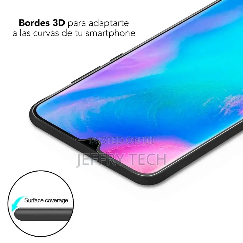 Huawei P30 3D Full Screen Tempered Glass Screen Protector