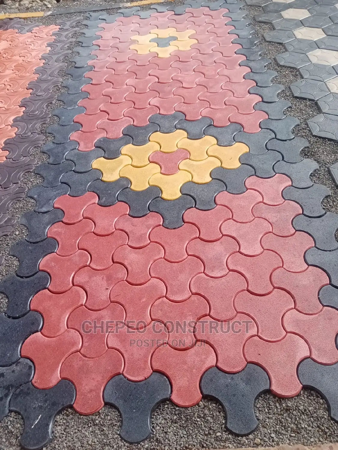 Coloured Cabro Paver High Quality